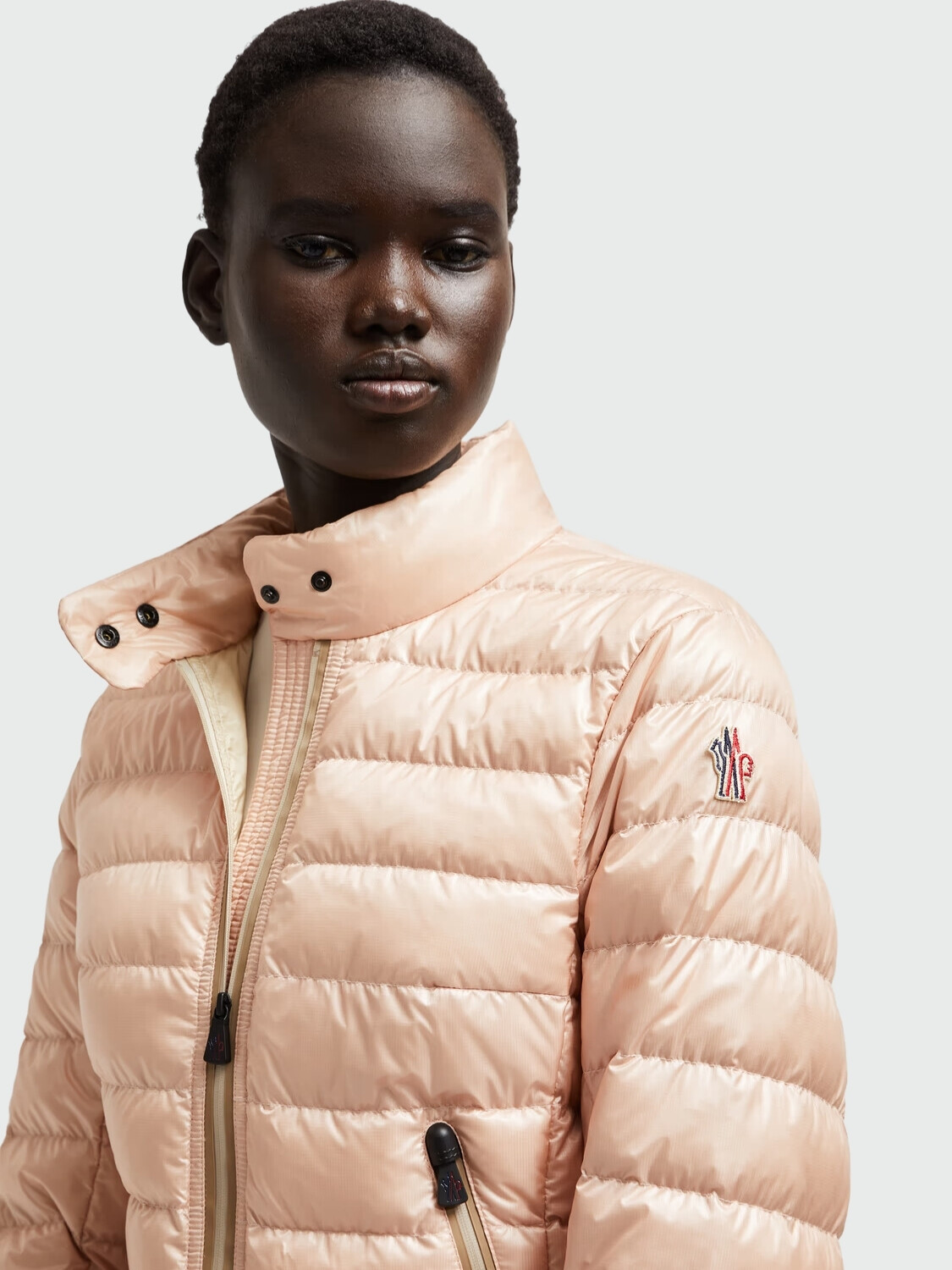 Moncler - Chaqueta rellena de plumas, Walibi Rosado Medio