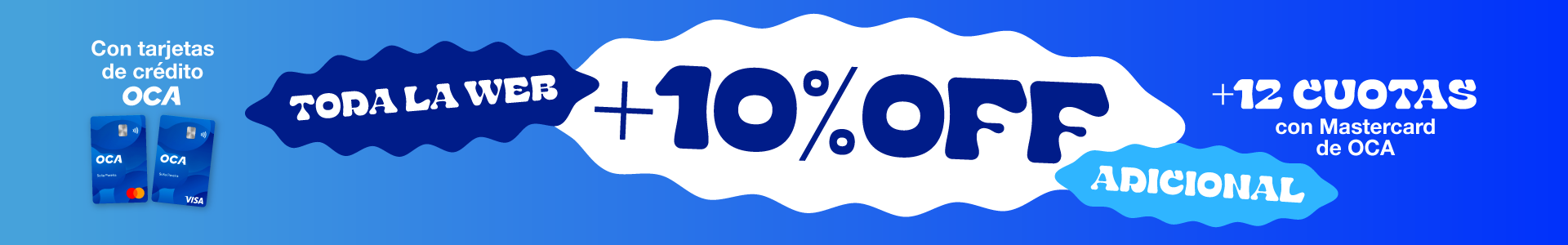 Homeslider_Con OCA 10% off en toda la web