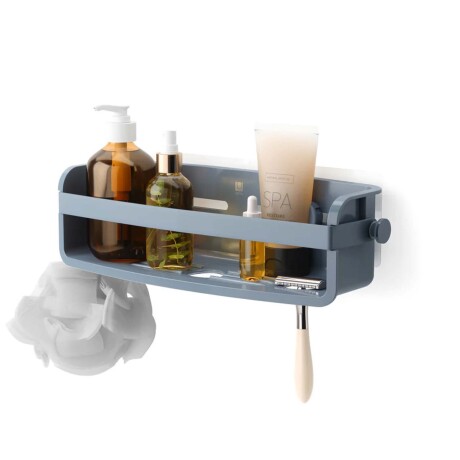ORG.DUCHA UMBRA FLEX PLASTICO-RECICLADO AZUL 1021300, AZUL