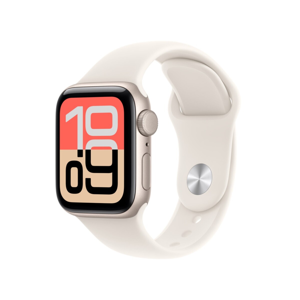 Apple Watch SE 3 GPS 40mm Starlight Aluminium Case Starlight Sport Band M/L 