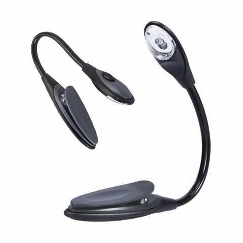 Lampara Led Nocturna Flexible Para Lectura Calidad Gtia Variante Color Negro Gris
