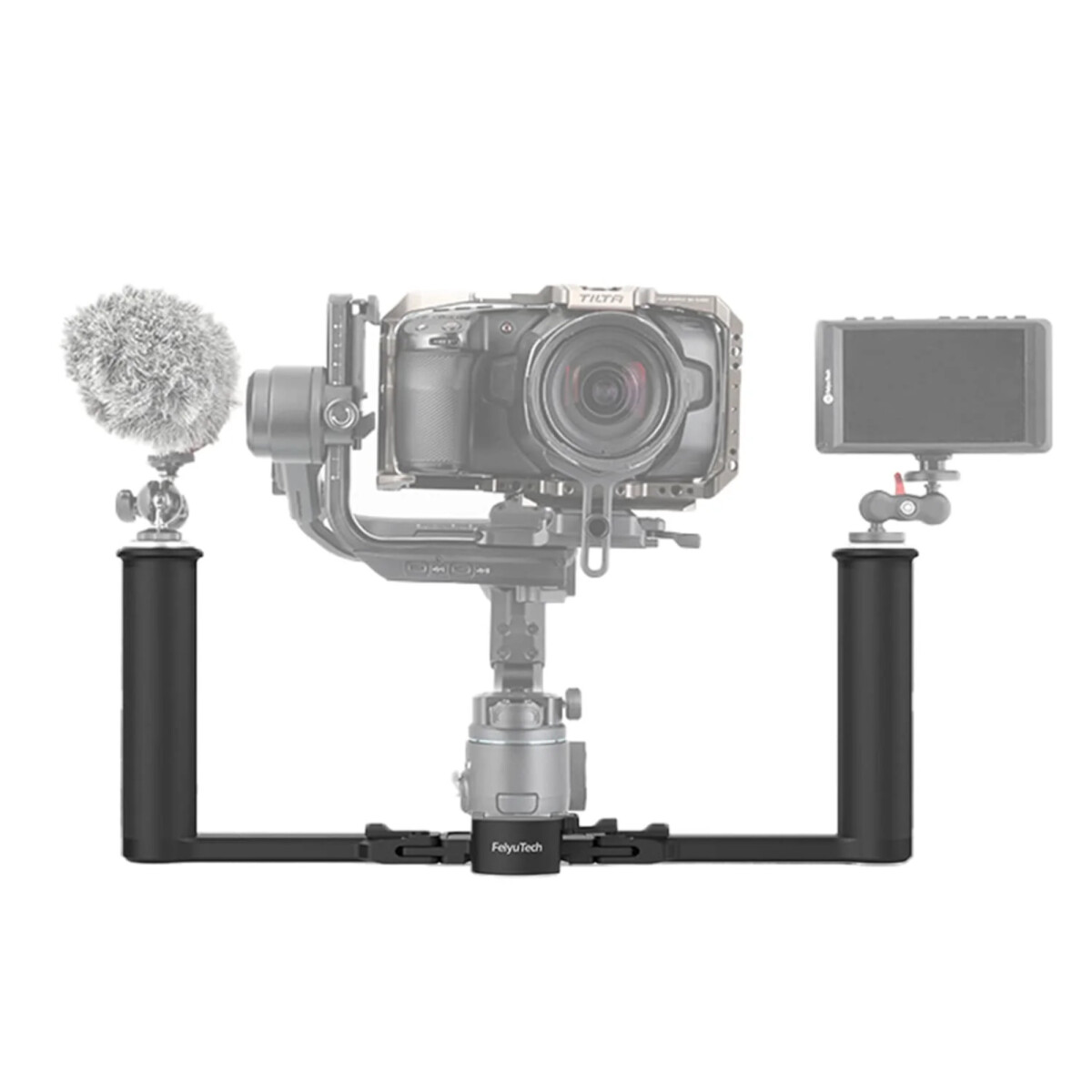 Empuñadura de Mano Feiyu Dual Para Gimbal Scorp Pro 