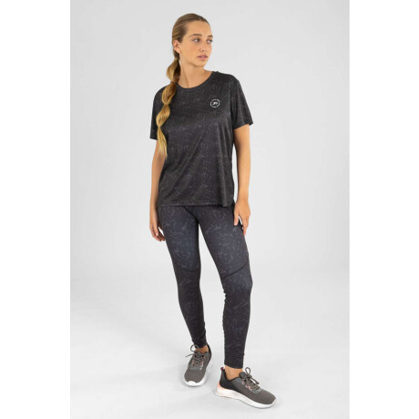 T shirt boxy Negro