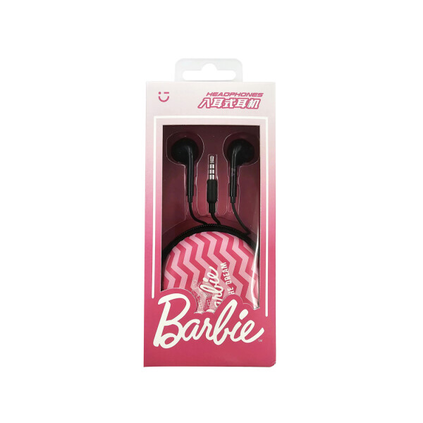 Auriculares in-ear Barbie negro