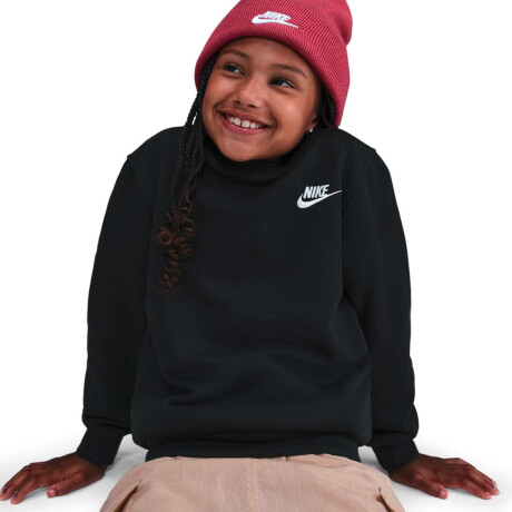 Abrigo Nike Sportswear Club Fleece de Niños Negro