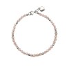 Pulsera tobi-Plata 925-Cristal rosado-PU3025 conpiedra