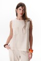 TOP LINO POCKET BEIGE