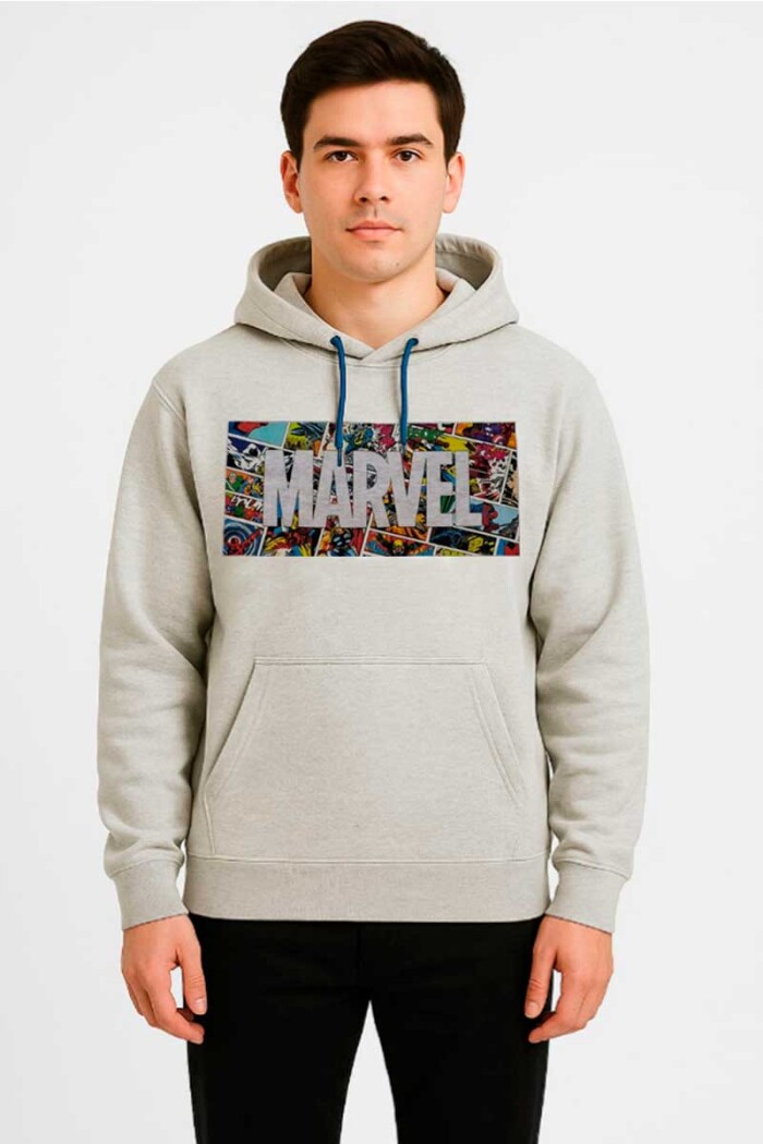 CANGURO ADULTO MARVEL SUPER HEROES Gris