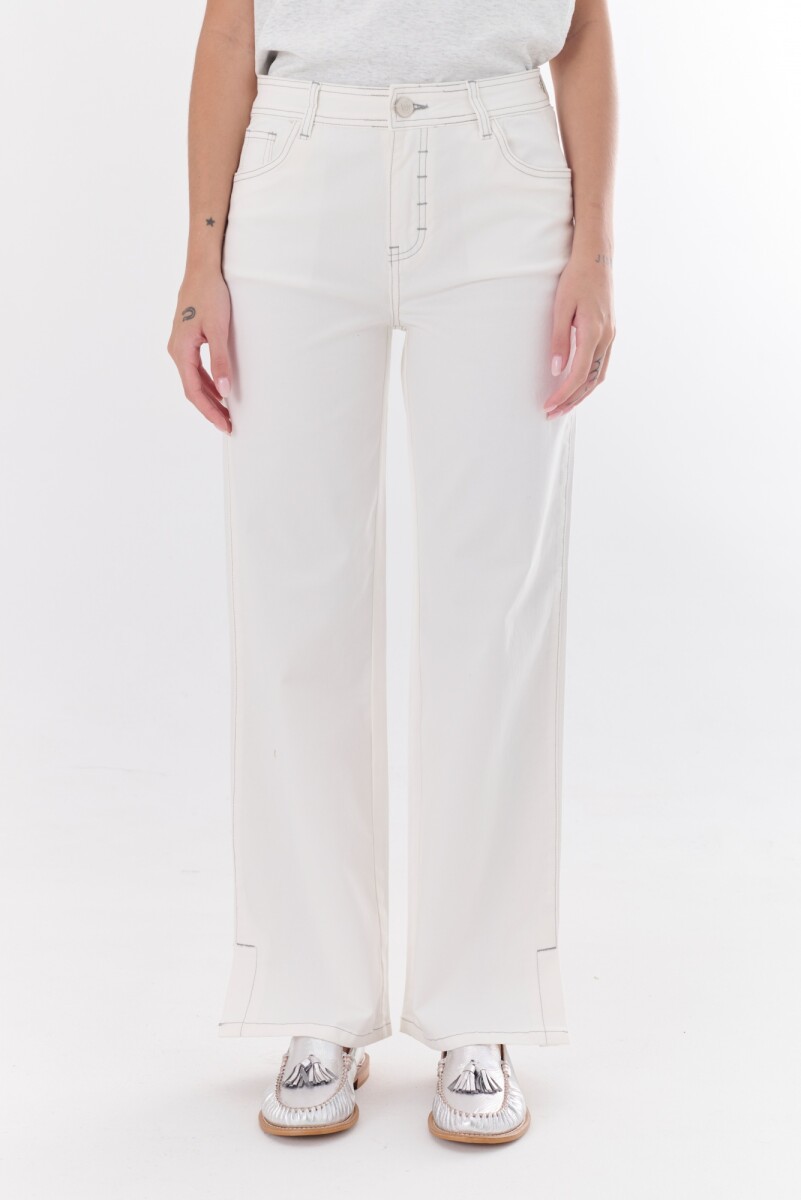 PANTALON XENIA - BLANCO 