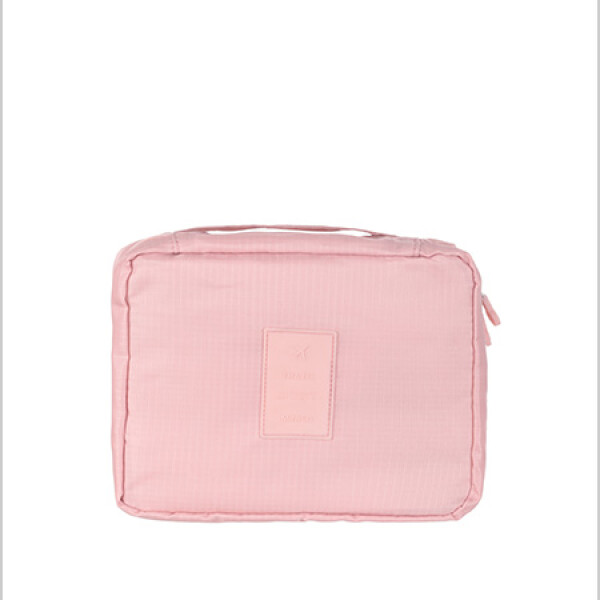Necessaire organizador de viaje rosa