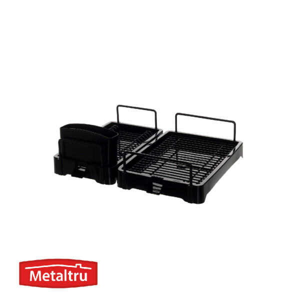 Escurridor de plástico y metal Negro - 13525.2.2 Escurridor de plástico y metal Negro - 13525.2.2