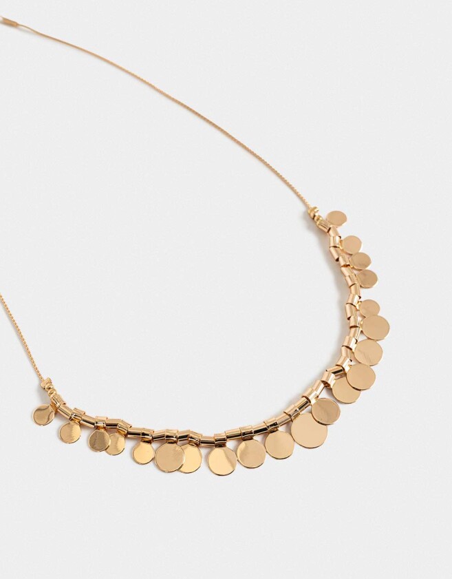 Collares Largos Espejos Collar Largo De Espejos - Dorado