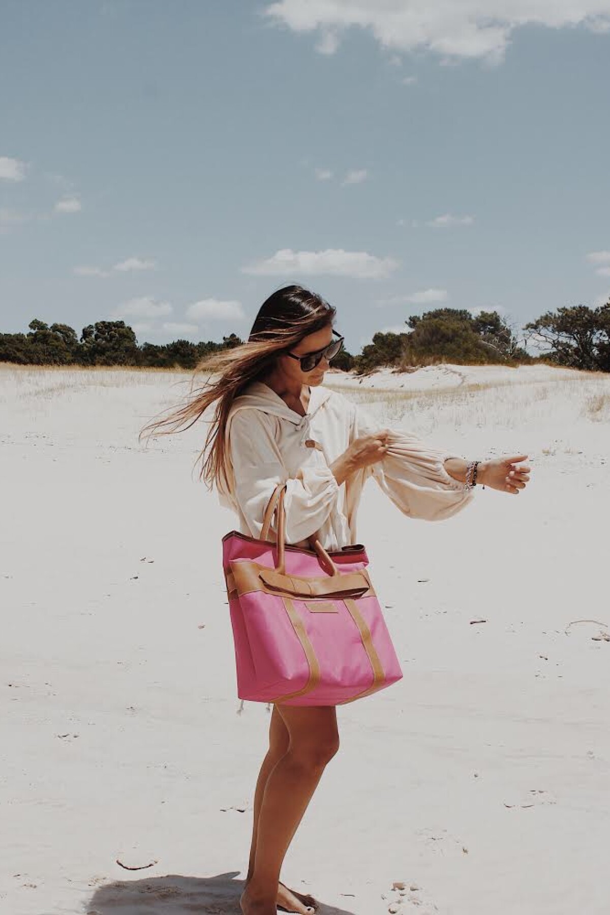 Bolso Playa Fucsia