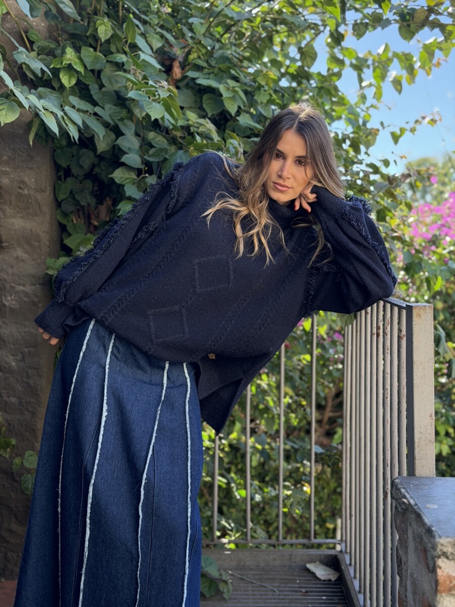 SWEATER LIRIO - AZUL 