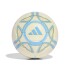 Pelota Adidas Messi Mini Beige - Celeste