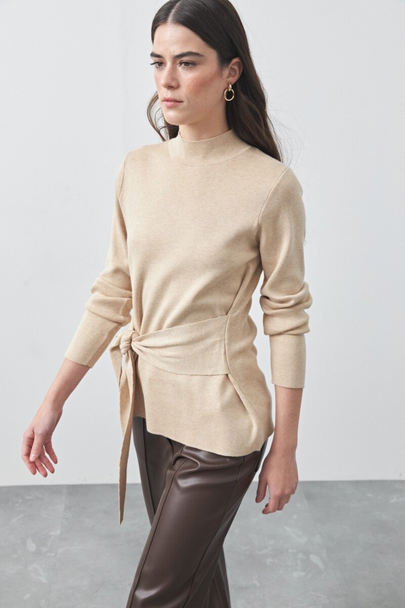 POLERA CORNELIA Beige Melange