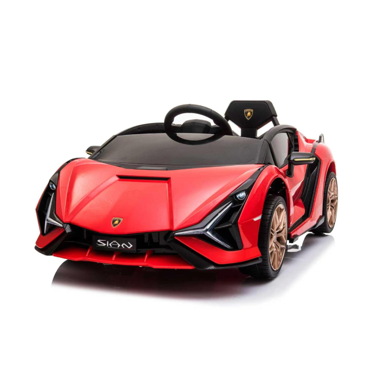 AUTO INFANTIL A BATERIA LAMBORGHINI ROJO 