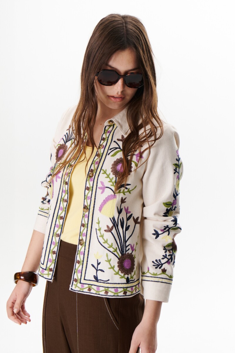 CHAQUETA MARGA VERDE