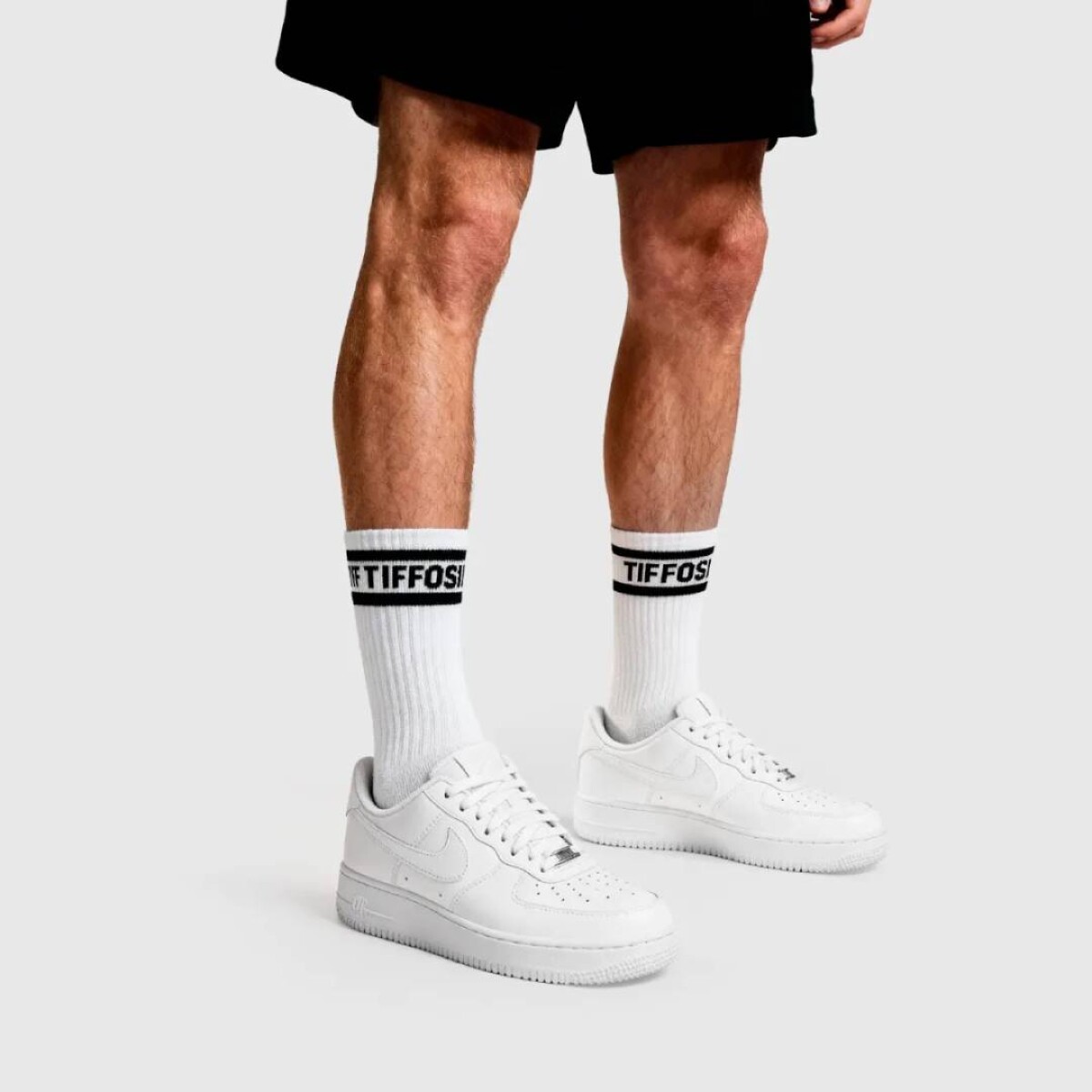 Medias Tiffosi Stripes 114 de Hombre - blanco 