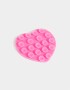 Accesorios De Celular Varios Accesorios Celular Sopapa Adhesiva Para Celular Con Forma De Corazón - Rosa Chicle