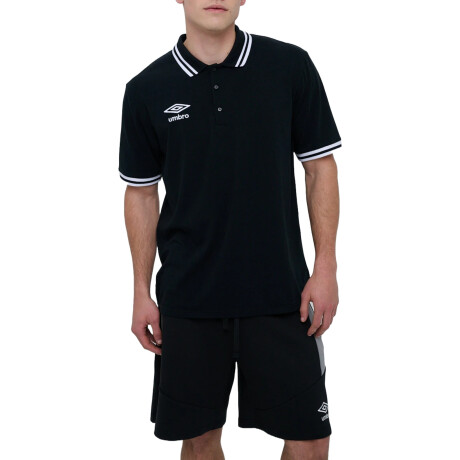 Remera Polo Umbro Delta Black
