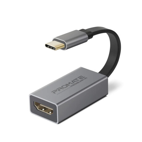 PROMATE MEDIALINK-H1 ADAPT USB-C A HDMI 4K GRIS 4773