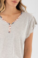 Pijama faustina duo Gris