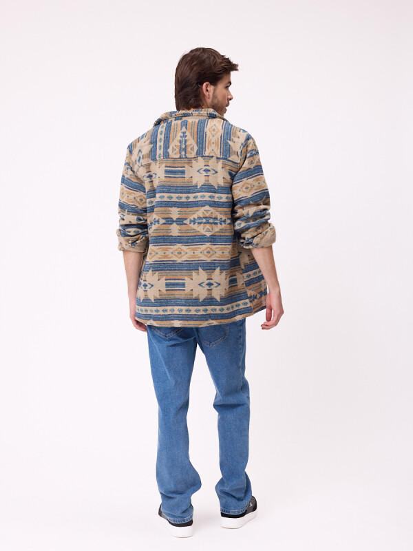 CAMISA TATON RUSTY Azul