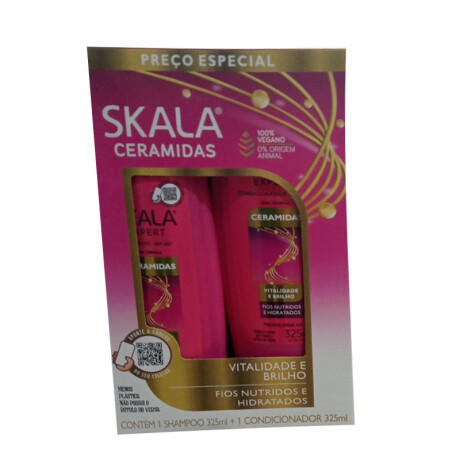 Shampoo + Acondicionador SKALA KIT Pack X2 325Ml Ceramidas