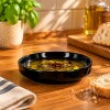 Plato negro 9.5x 2 cms Plato negro 9.5x 2 cms