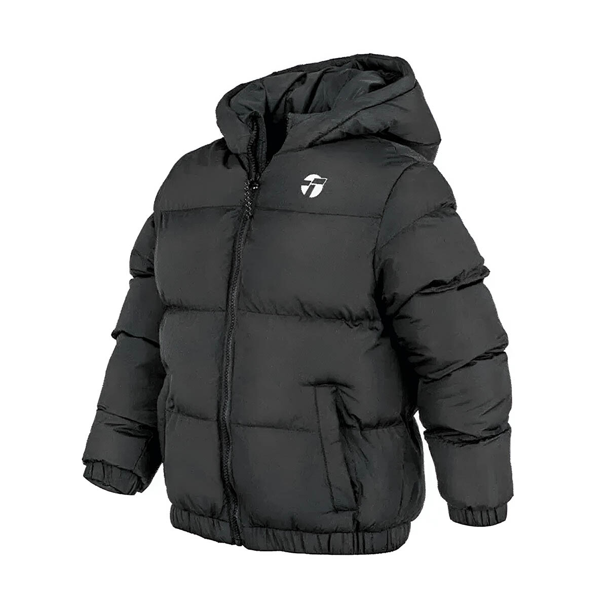 Campera Abrigo Topper Inflada Con Capucha P/ Hombre - Negro 