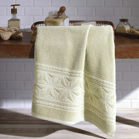 Toalla Baño Comfort Dohler 100% Algodón 70 x 140 cm 7150-VERDE CLARO