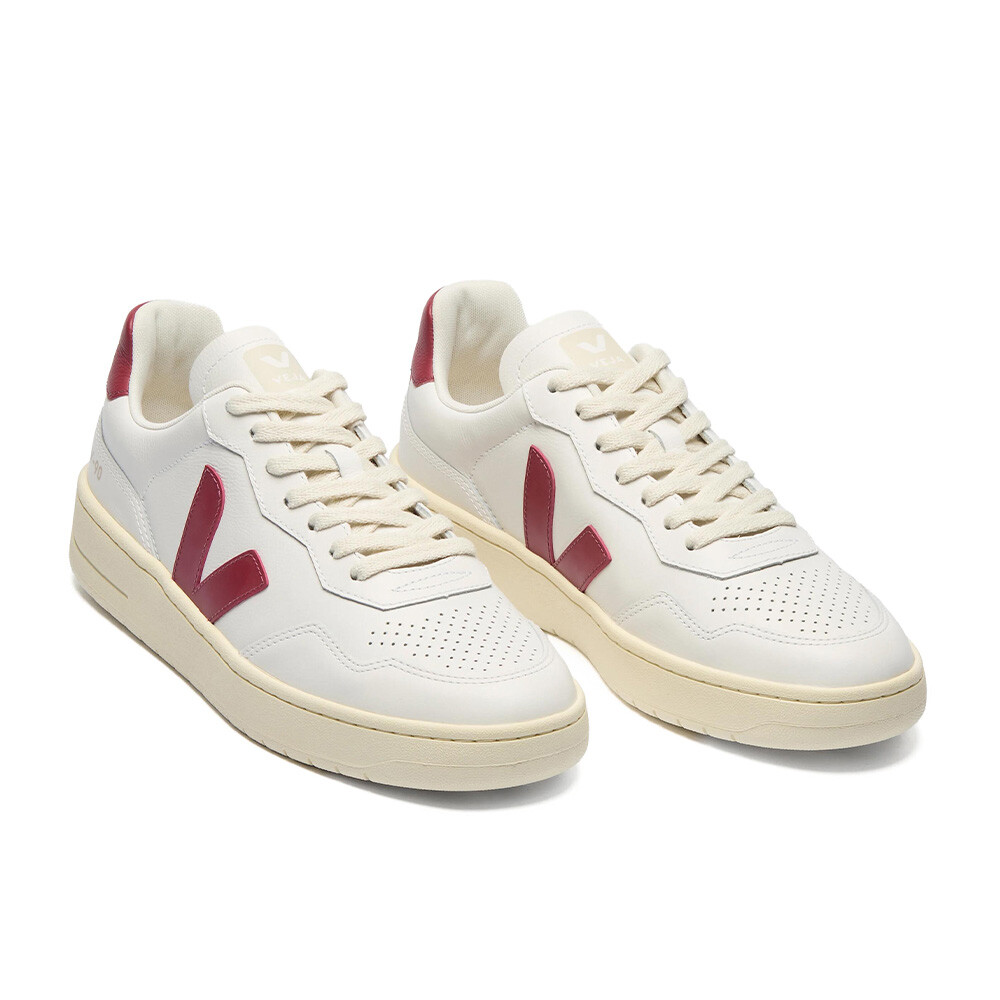 Zapatillas Veja V-90 Hombre Blanco