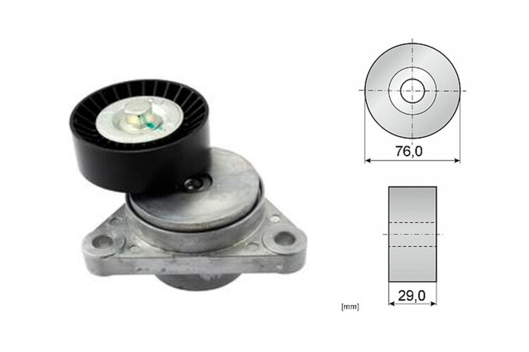 Tensor De La Correa Chev Aveo Ls Lt Aveo G3 Daewoo Nubira/Cielo/Lanos 94-25 Tensor De La Correa Chev Aveo Ls Lt Aveo G3 Daewoo Nubira/Cielo/Lanos 94-25