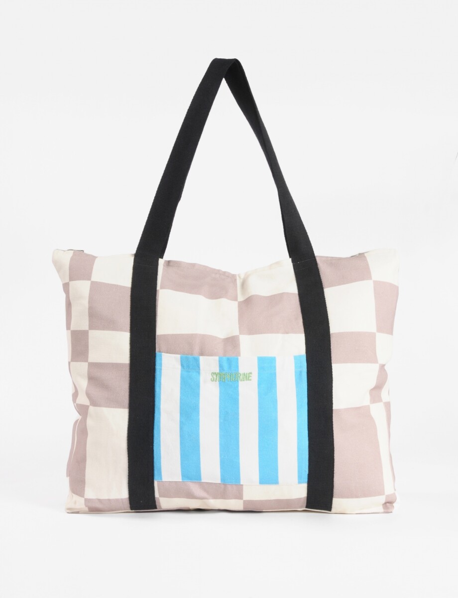 PREVENTA Bolso damero - multicolor 