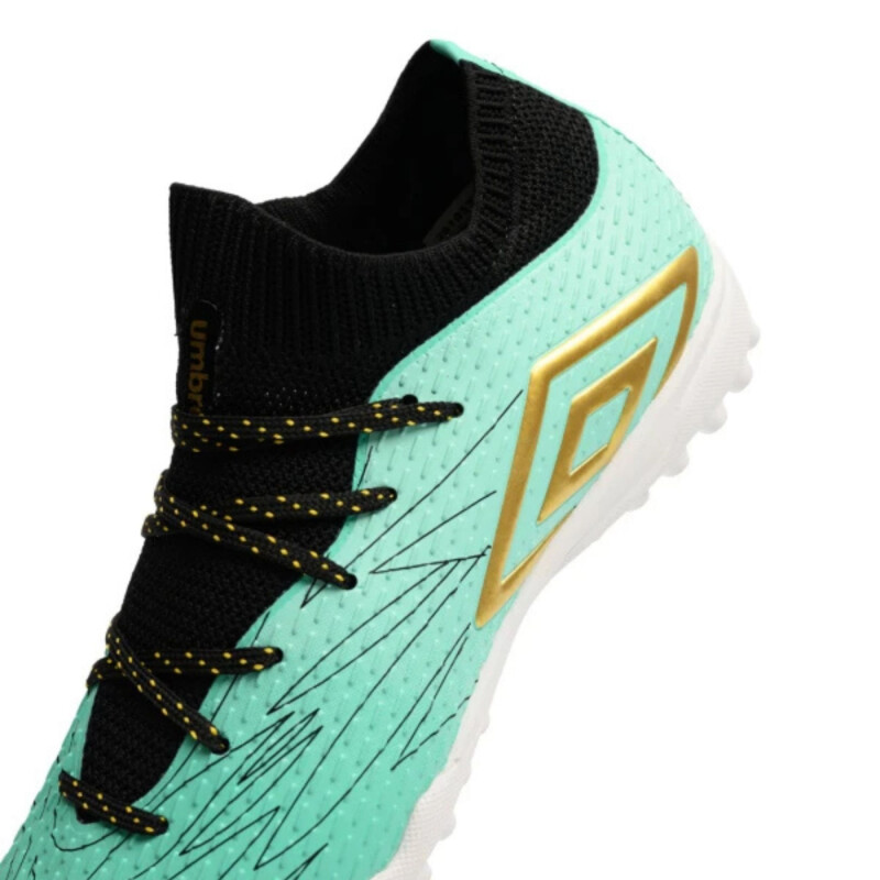 Championes Umbro VECTOR TF Hombre 20103778 Verde Agua-dorado