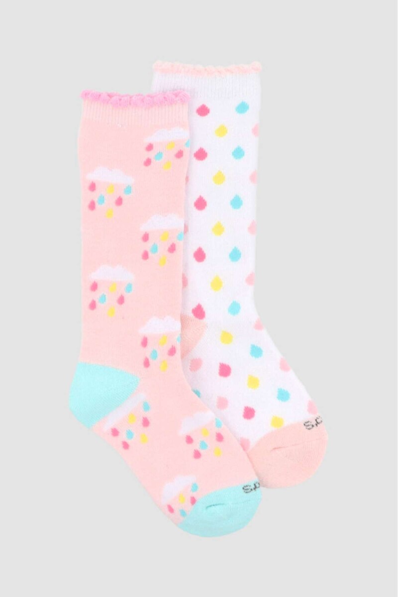 Pack x2 medias full terry kids - Estampado 1 