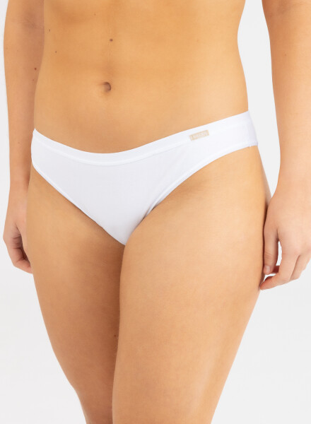 Bikini alta cotton Blanco
