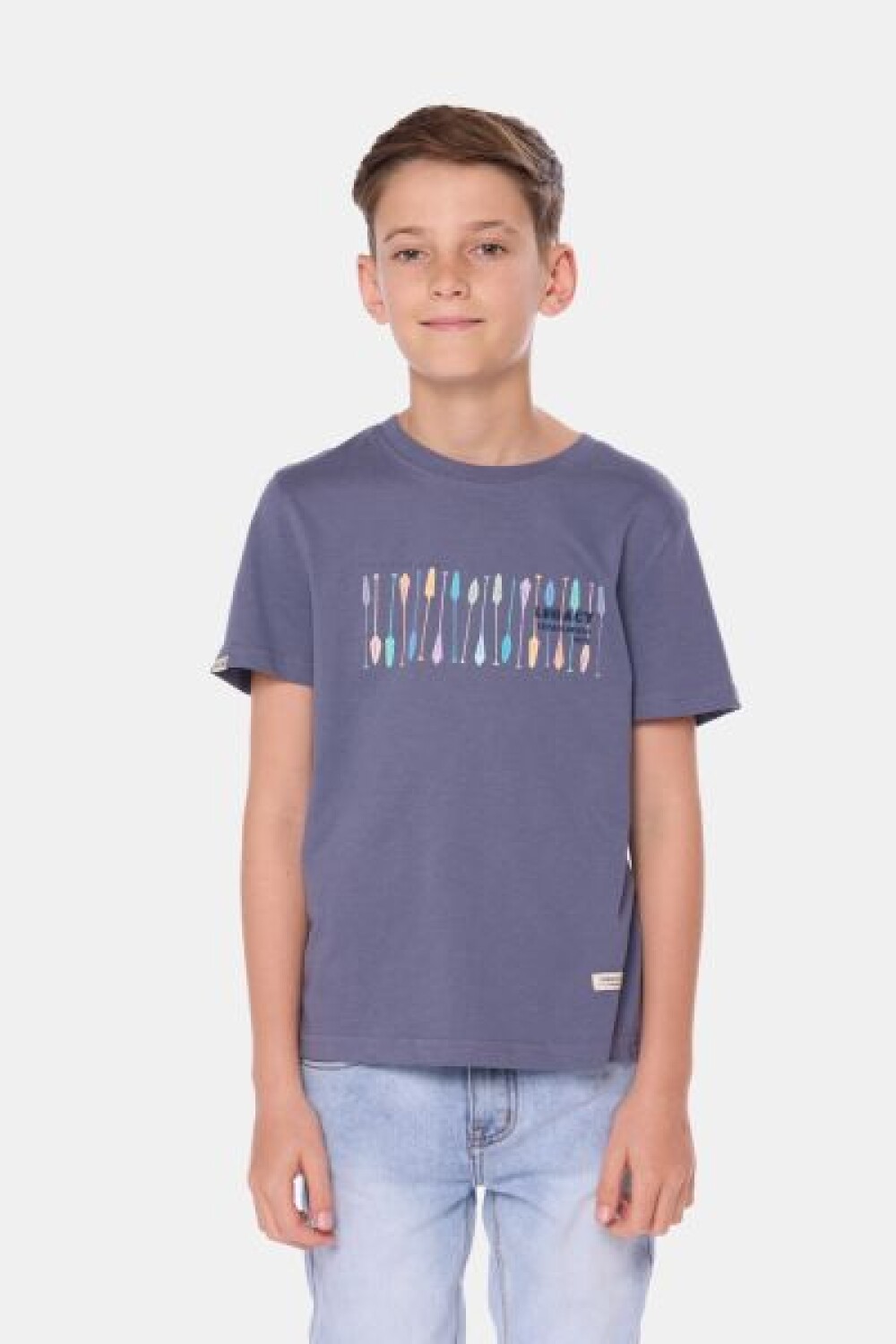 REMERA ESTAMPADA Lila