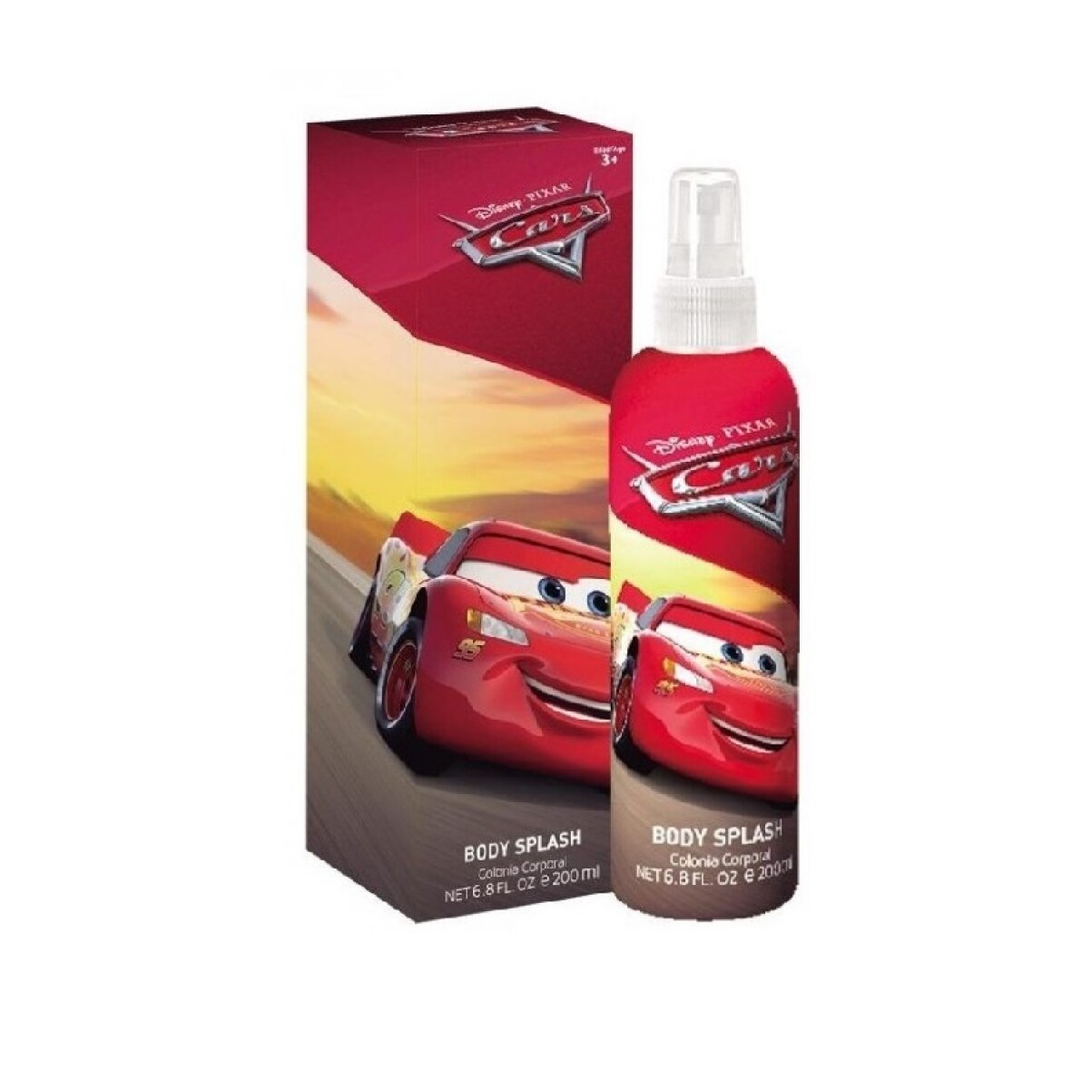 Perfume para Niños Disney Cars Body Splash 200 Ml 