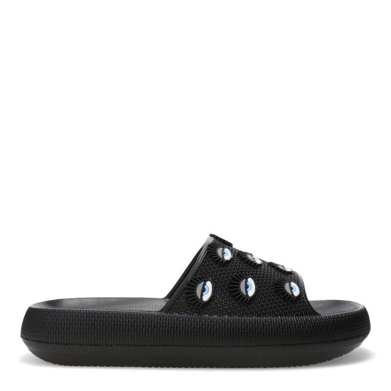 Chanclas de Mujer Miss Carol RODAS estilo playeras Negro