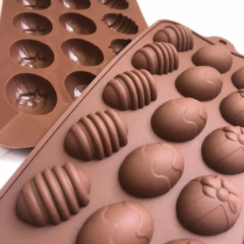 Molde de Silicona Mini Huevos Molde de Silicona Mini Huevos