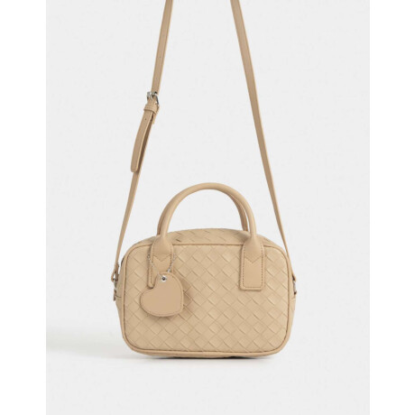 Cartera Bowling Marron Camel