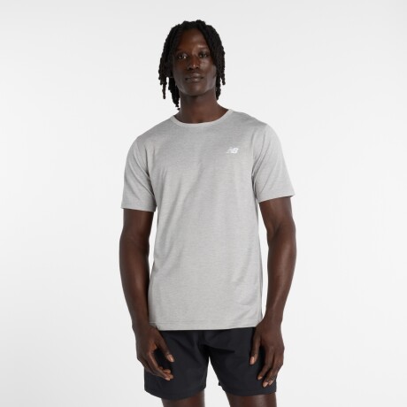 Remera New Balance de Hombre - MT61O0U4AG GREY