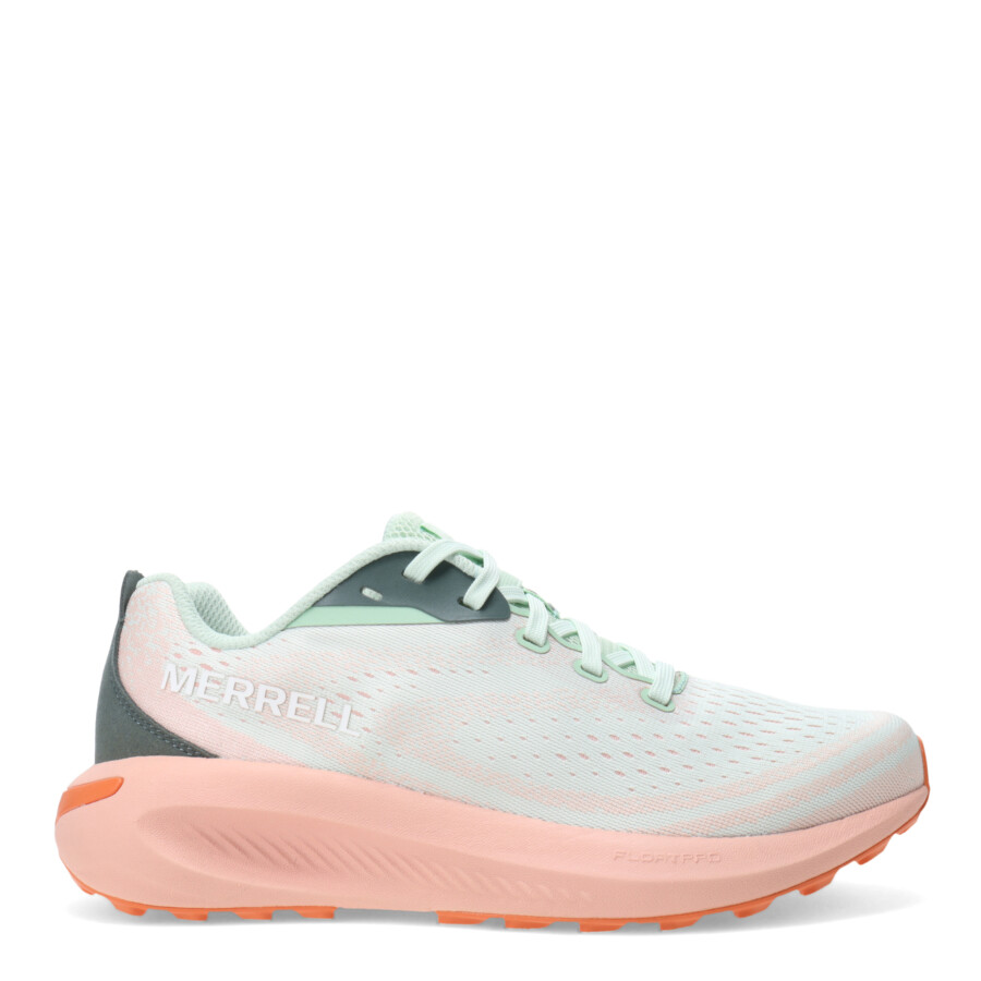 Championes de Mujer Merrell Morphlite Verde Menta - Naranja