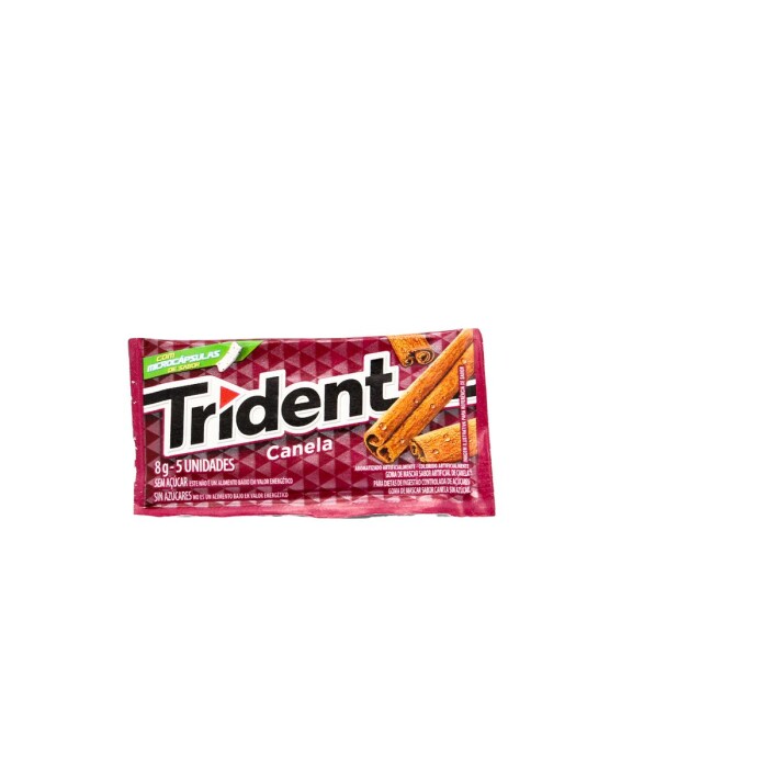 TRIDENT CANELA PAQ. X 8,5 GR. única