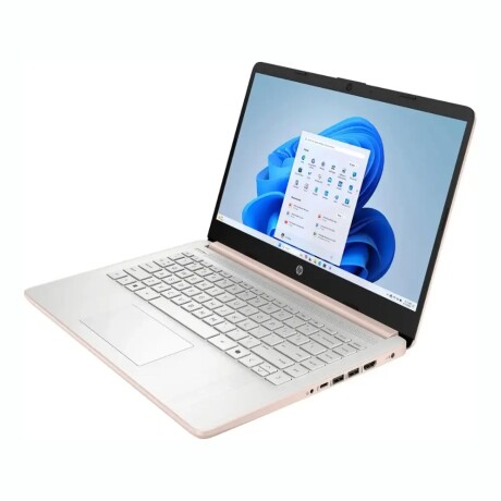 Notebook HP 14-DQ6015DX 14' HD 128GB /4GB RAM Intel N150 W11 - Pale Rose Gold Notebook HP 14-DQ6015DX 14' HD 128GB /4GB RAM Intel N150 W11 - Pale Rose Gold