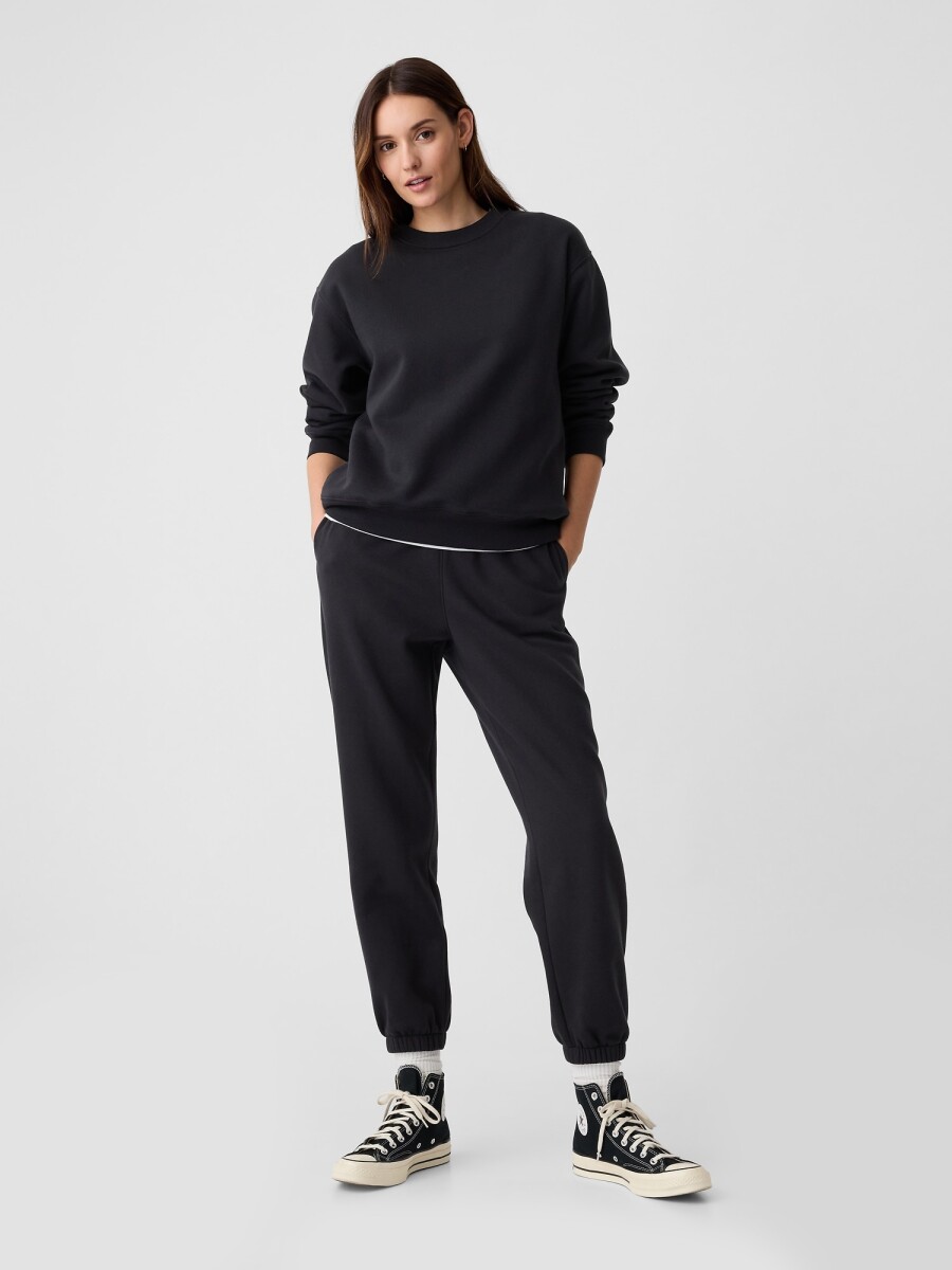 Pantalón Deportivo Con Puño Mujer - Moonless Night 