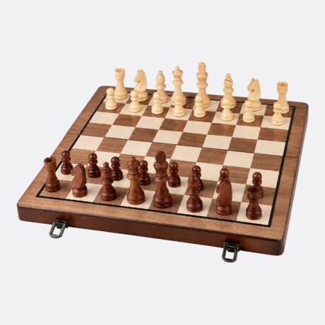 Juego De Ajedrez De Madera y Magnético Juego De Ajedrez De Madera y Magnético