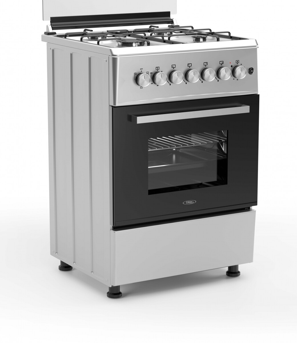 Cocina combinada Dikler 4H D-9 inox. 
